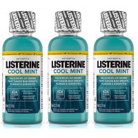 Listerine®  Mouthwash (Mouth rinse), Cool Mint, 95mL 12 Pack : (3.2 oz) Travel Size